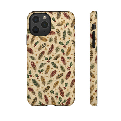 Christmas Feathers Tough Case