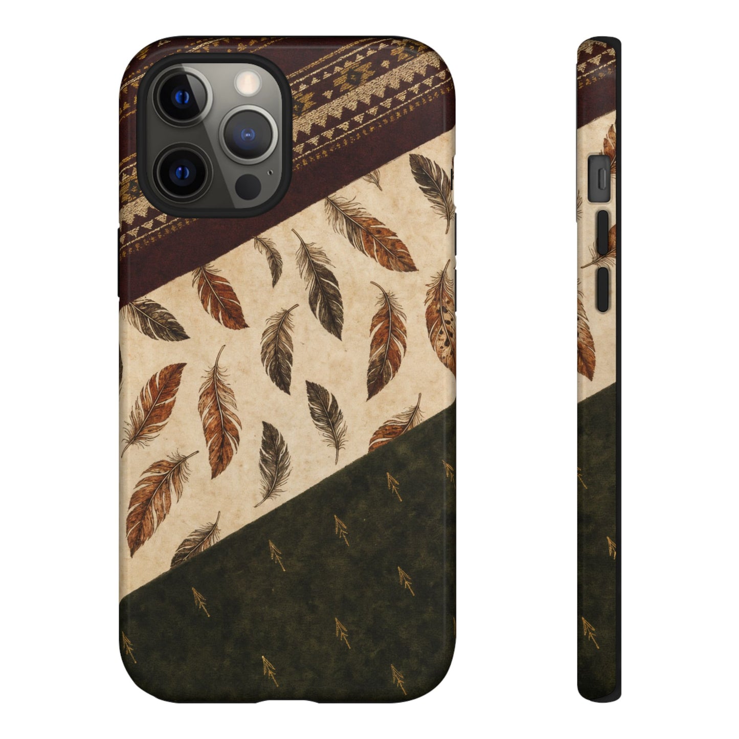Feather Aztec Swaths Tough Case