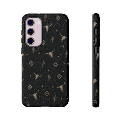 Midnight Longhorn Tough Case