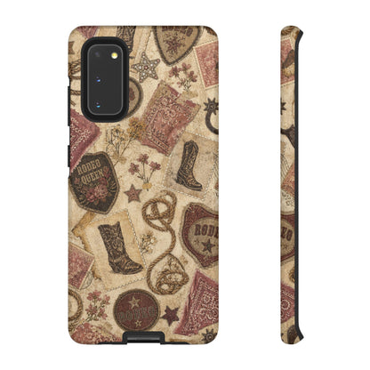 Cowgirl Collage Tough Case