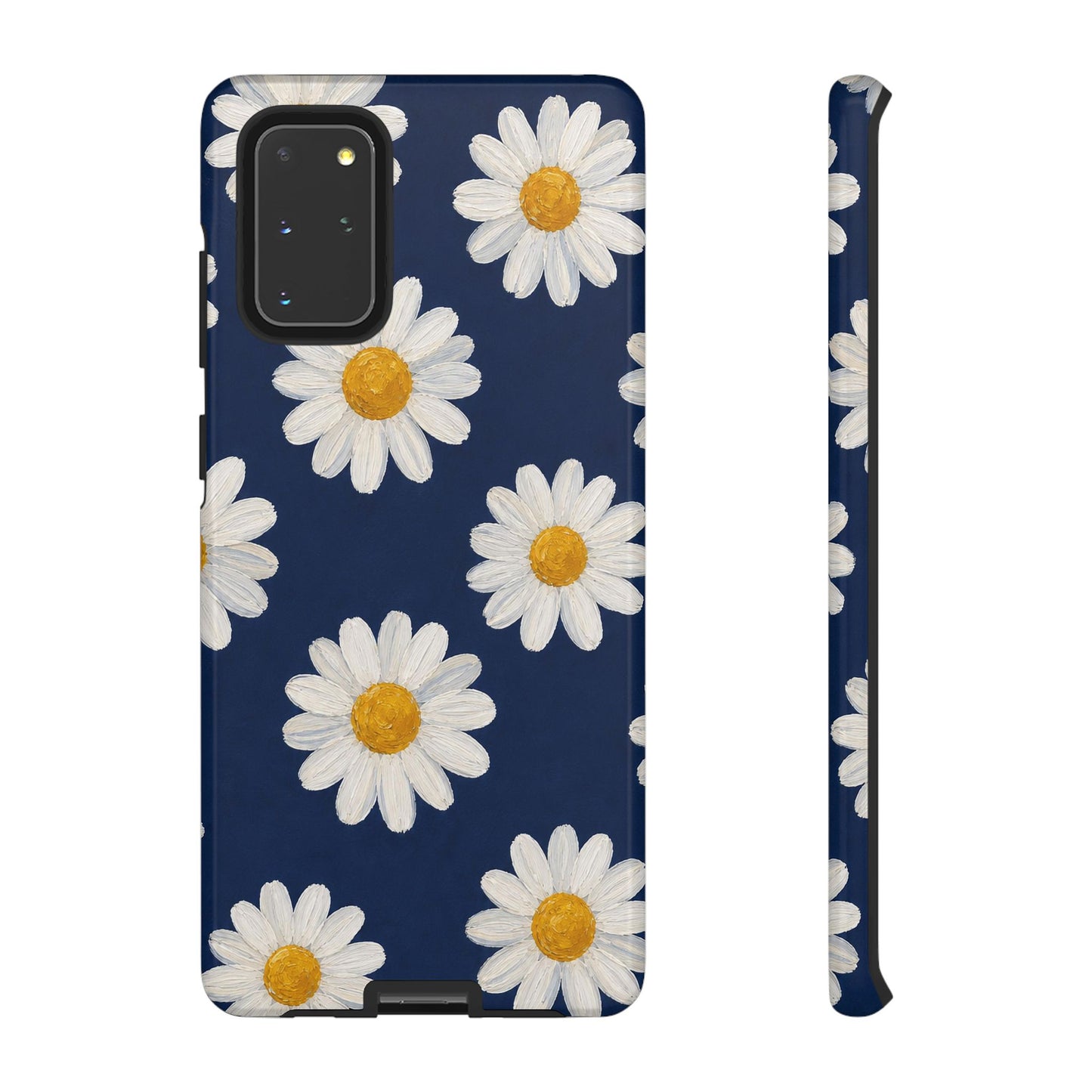 Navy Daisy Tough Case