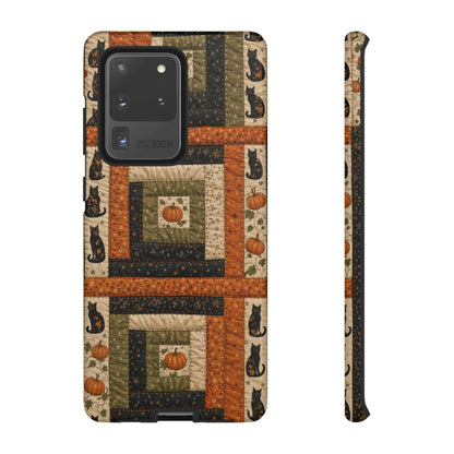 Halloween Quilt Tough Case