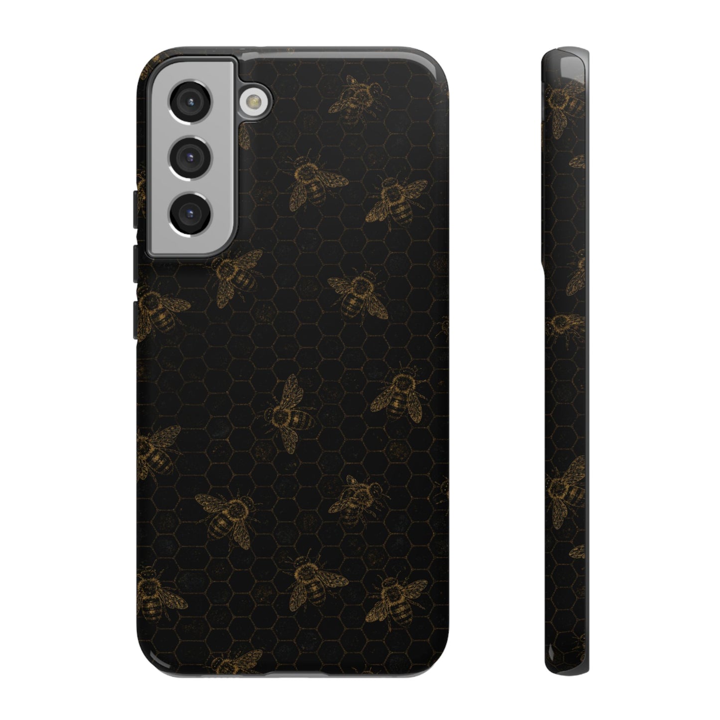 Dark Honeycomb Tough Case