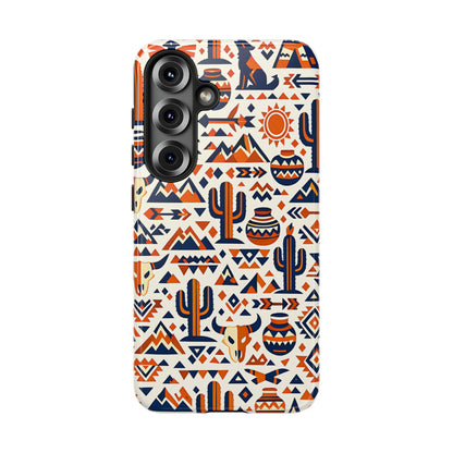 Southwest Tribal Orange Tough Case