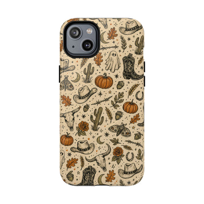 Halloween Western Doodles Magnetic Case