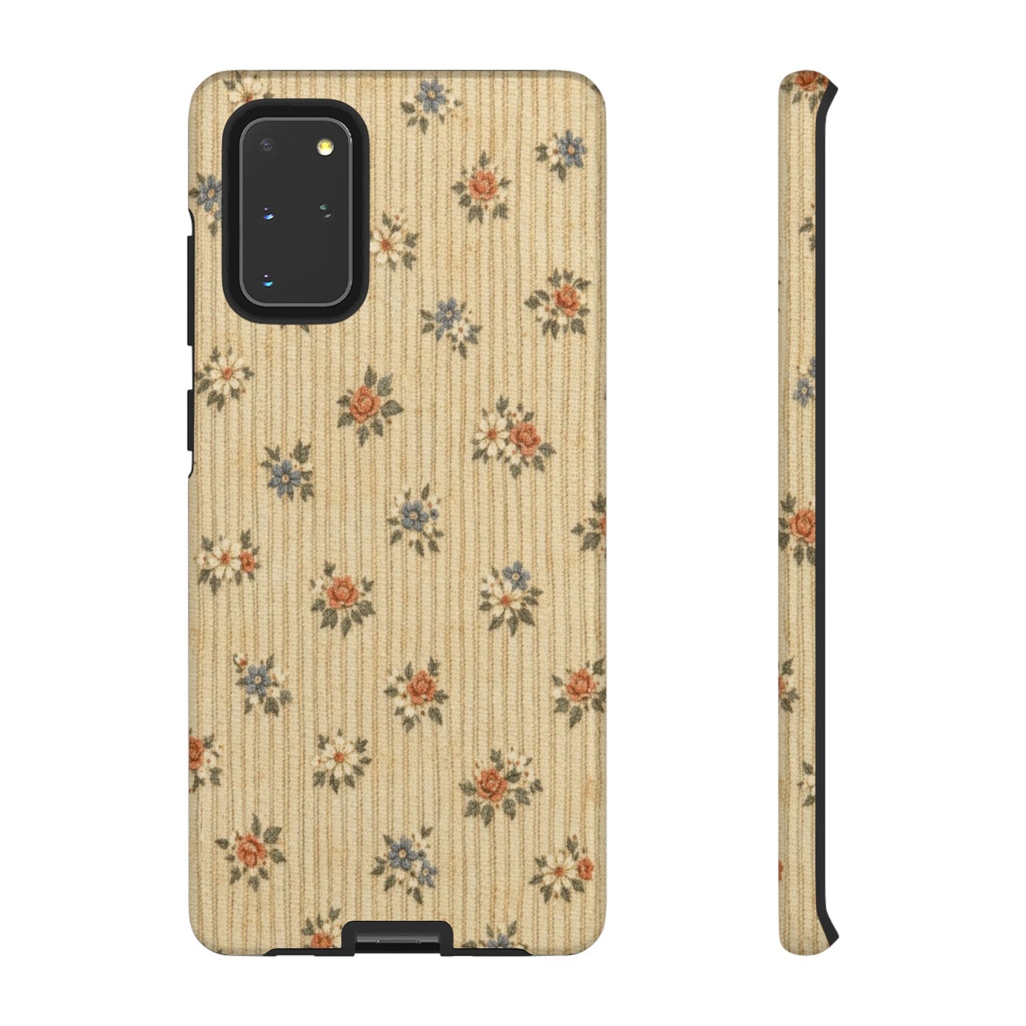 Striped Floral Tough Case