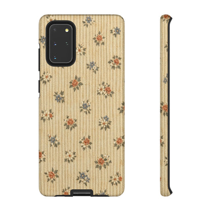 Striped Floral Tough Case
