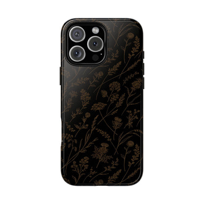 Gold Wildflowers Tough Case