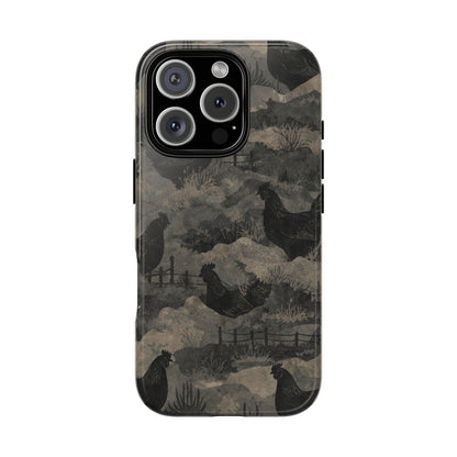 Camo Chickens Tough Case