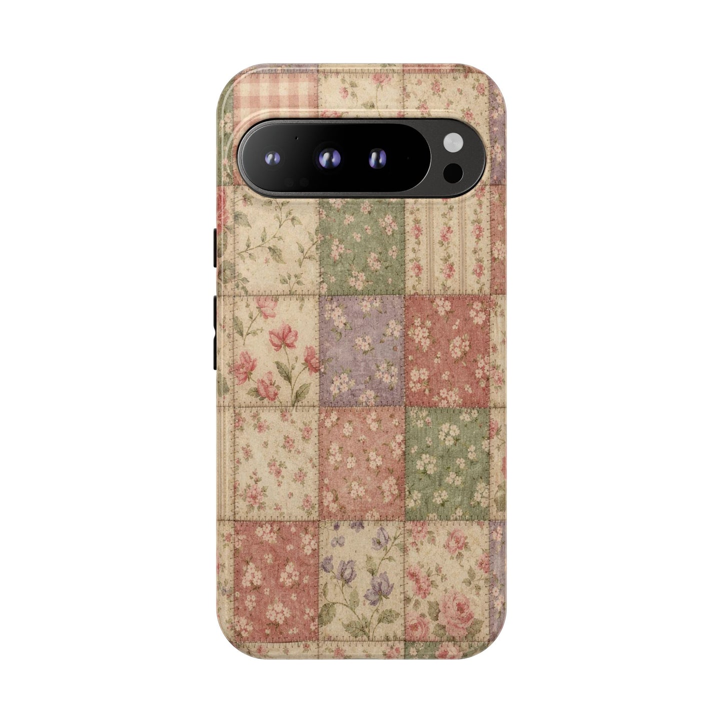 Pink Patchwork Tough Case