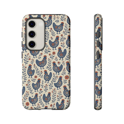 Folk Hens Tough Case