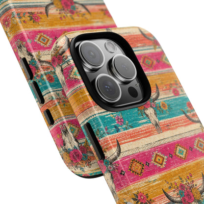 Serape Skull Tough Case