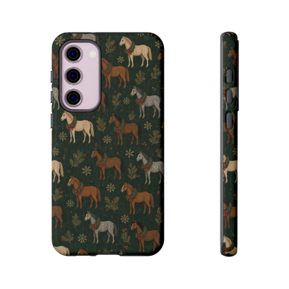 Wreath Horses Tough Case