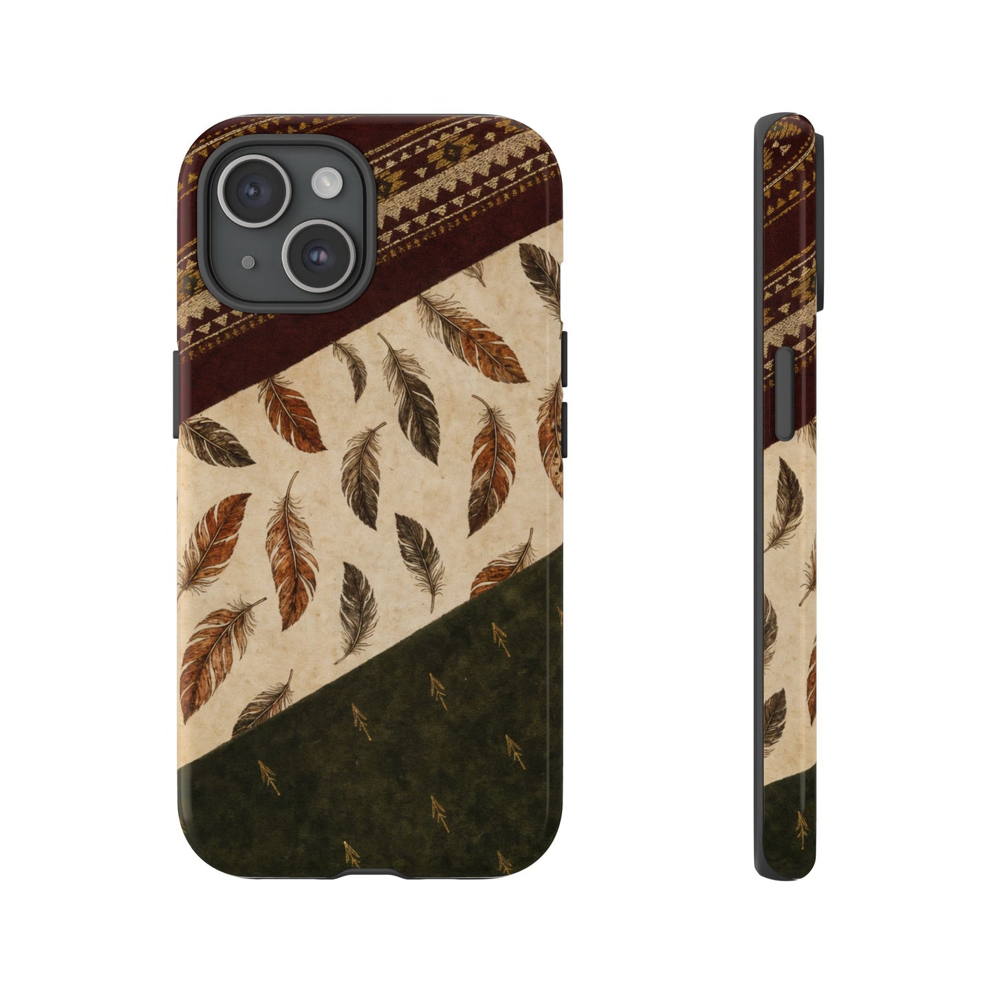 Feather Aztec Swaths Tough Case