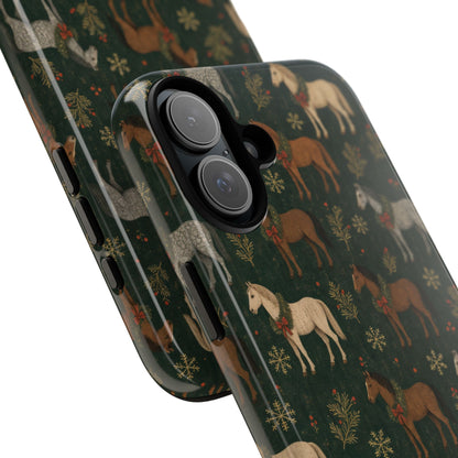 Wreath Horses Tough Case