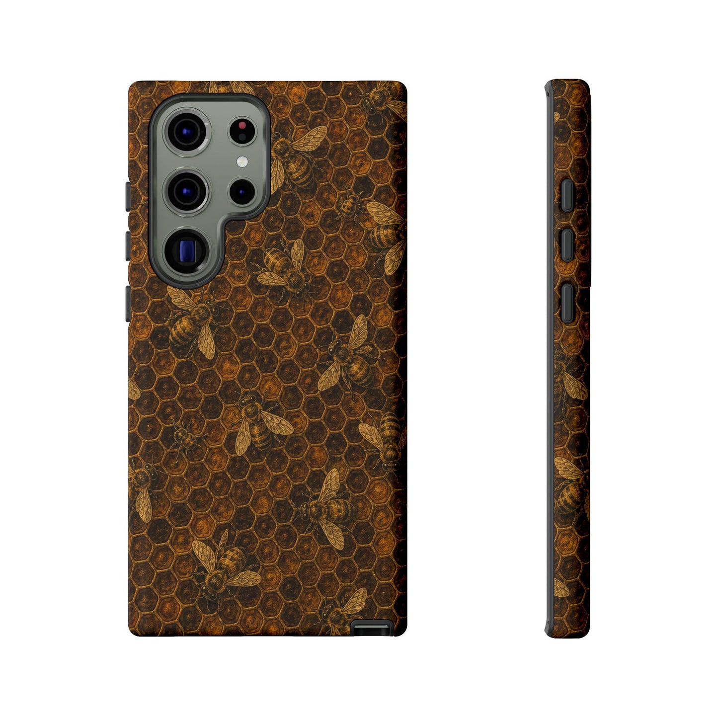 Golden Honeycomb Tough Case