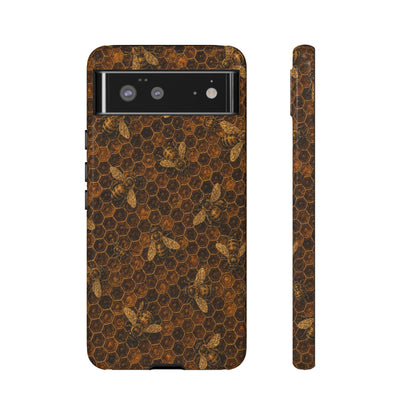 Golden Honeycomb Tough Case