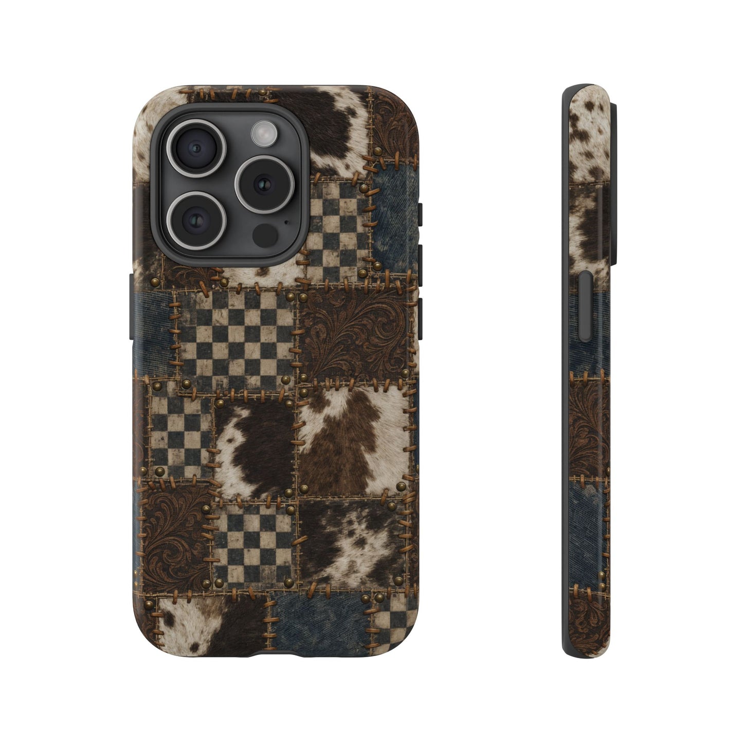 Tooled Patchwork Tough Case