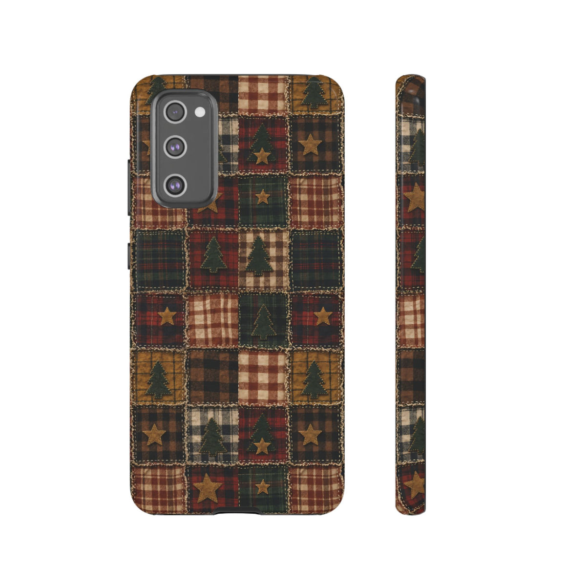 Christmas Rag Quilt Tough Case