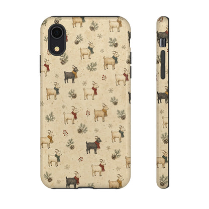 Scarf Goats Tough Case