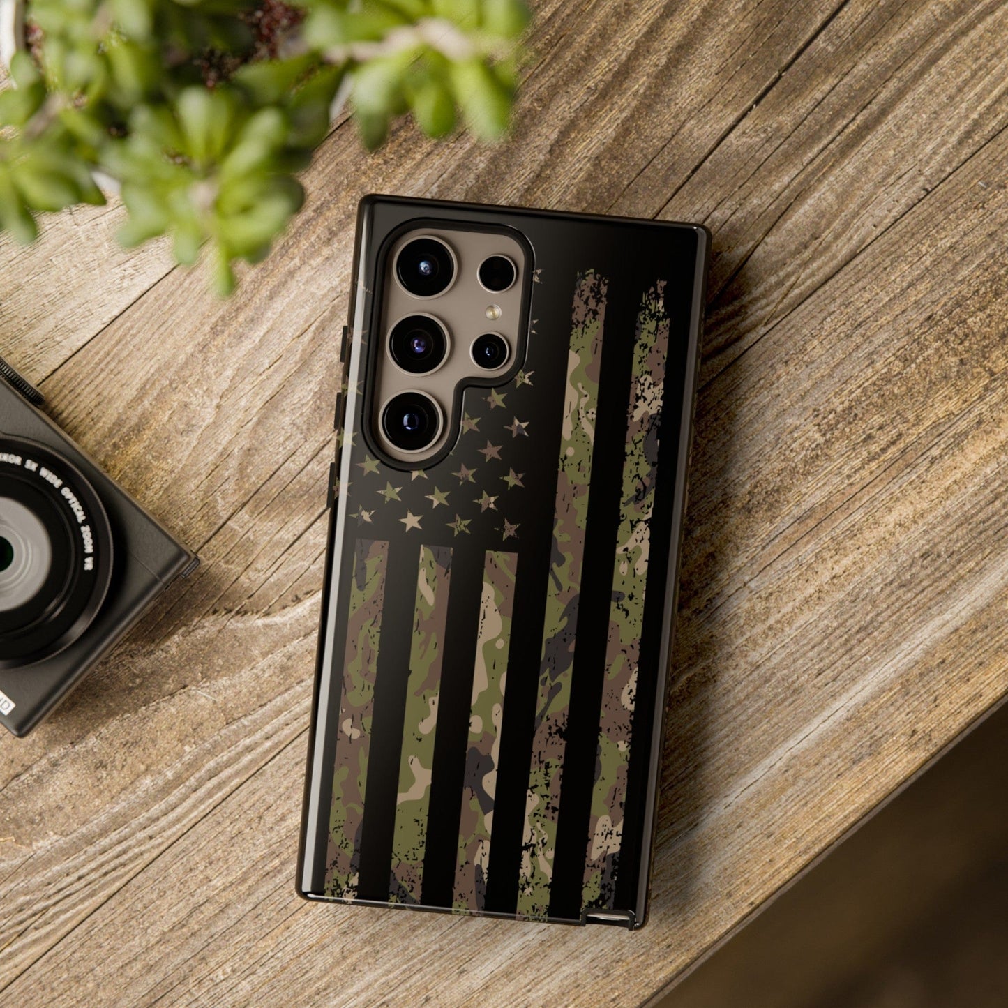 Camo Flag Patriotic Phone Case