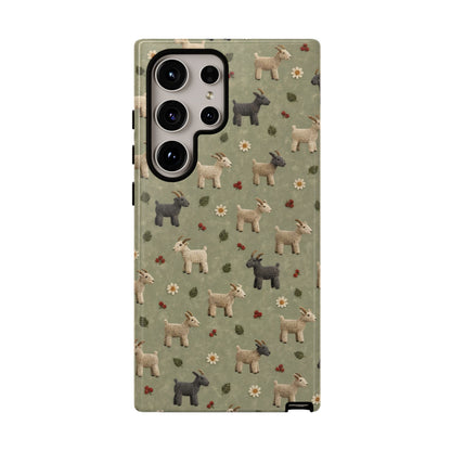 Crochet Goats Tough Case