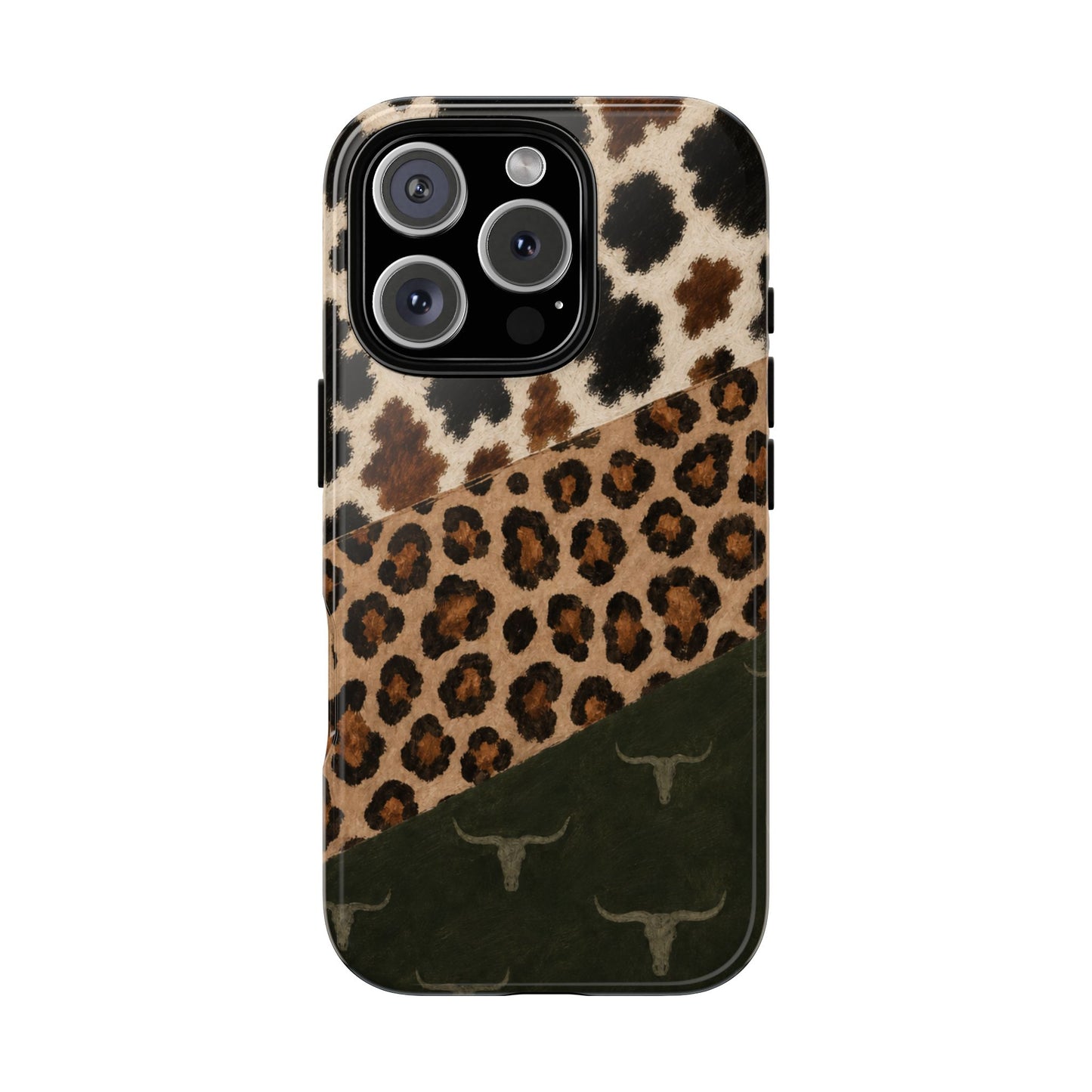 Leopard Longhorn Tough Case