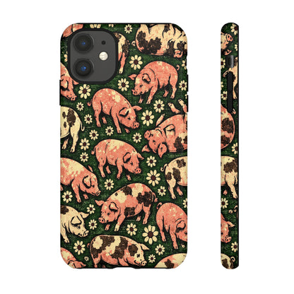 Retro Pigs Tough Case