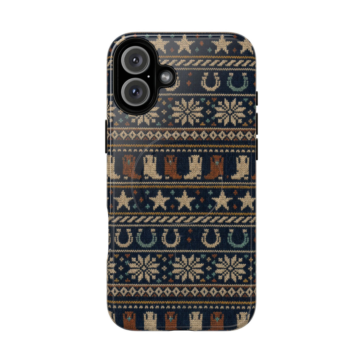 Fair Isle Boots Magnetic Case