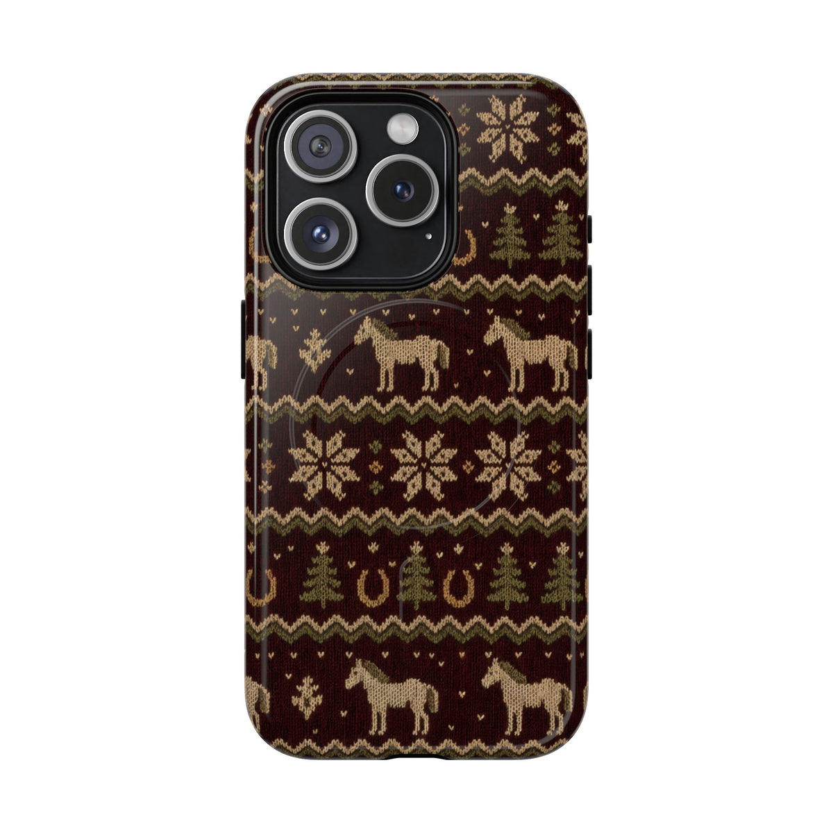 Horse Sweater Magnetic Case
