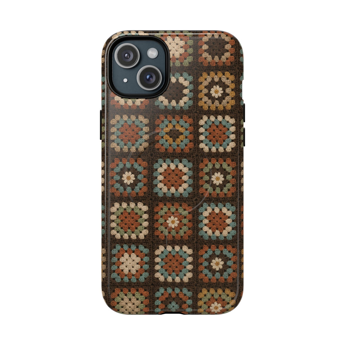 Western Granny Square Magnetic Case