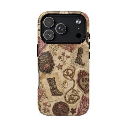 Cowgirl Collage Magnetic Case