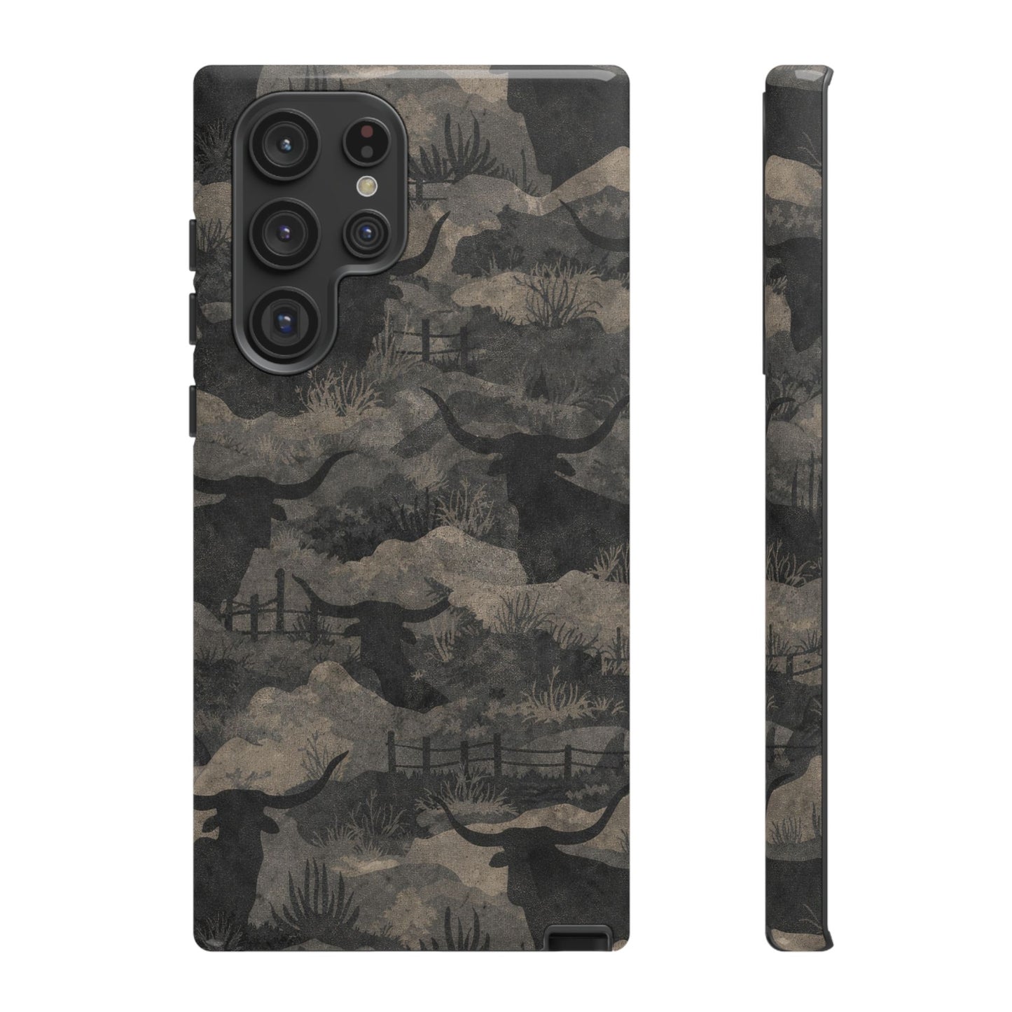 Camo Longhorns Tough Case