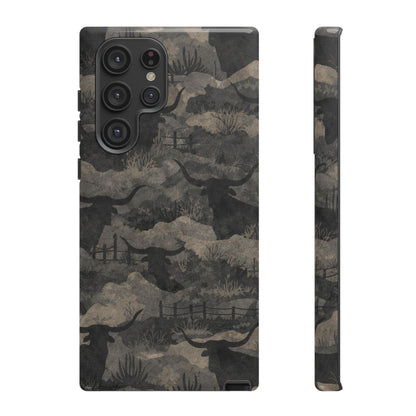 Camo Longhorns Tough Case