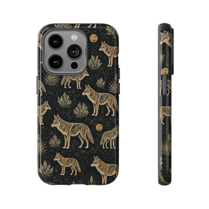 Moonlit Coyote Tough Case