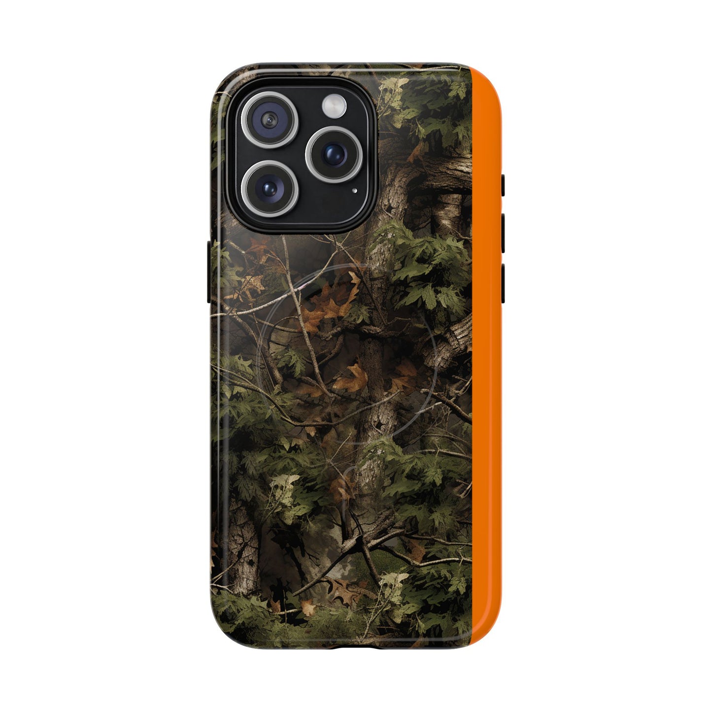 Hunting Camo Color-Block Magnetic Case