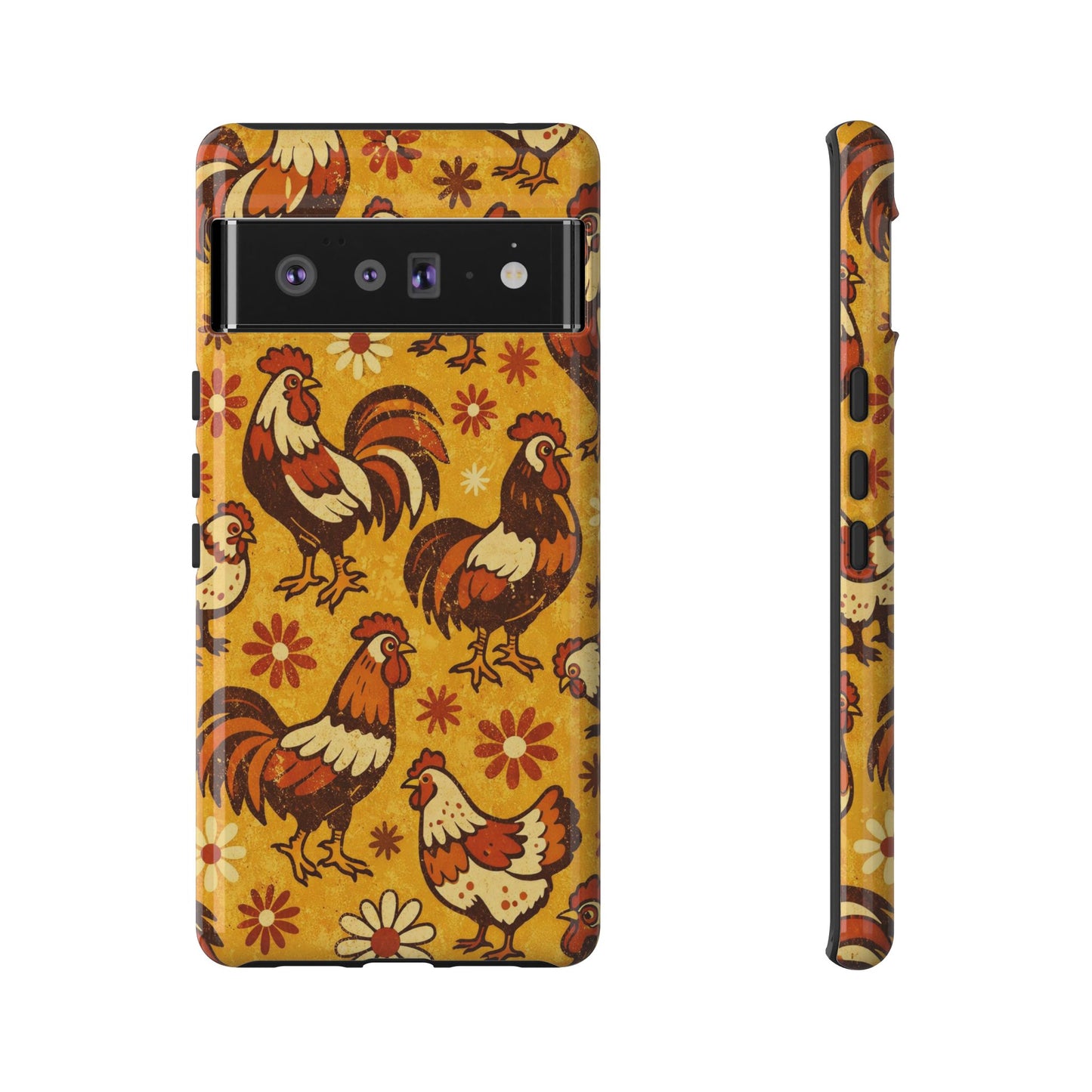 Retro Chickens Tough Case