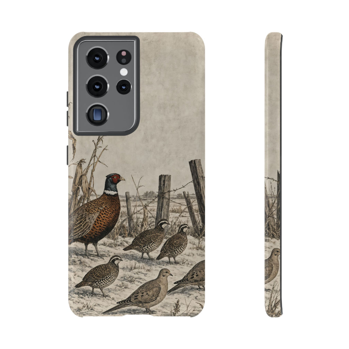 Winter Fencerow Tough Case