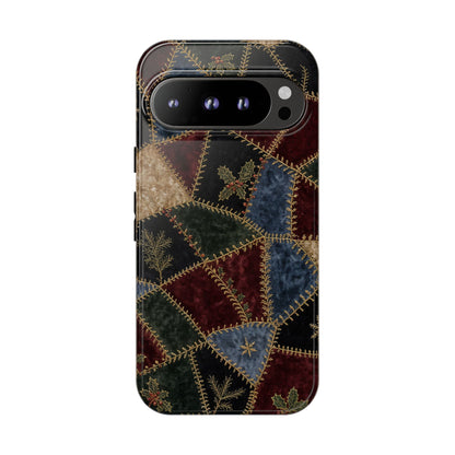 Winter Crazy Quilt Tough Case