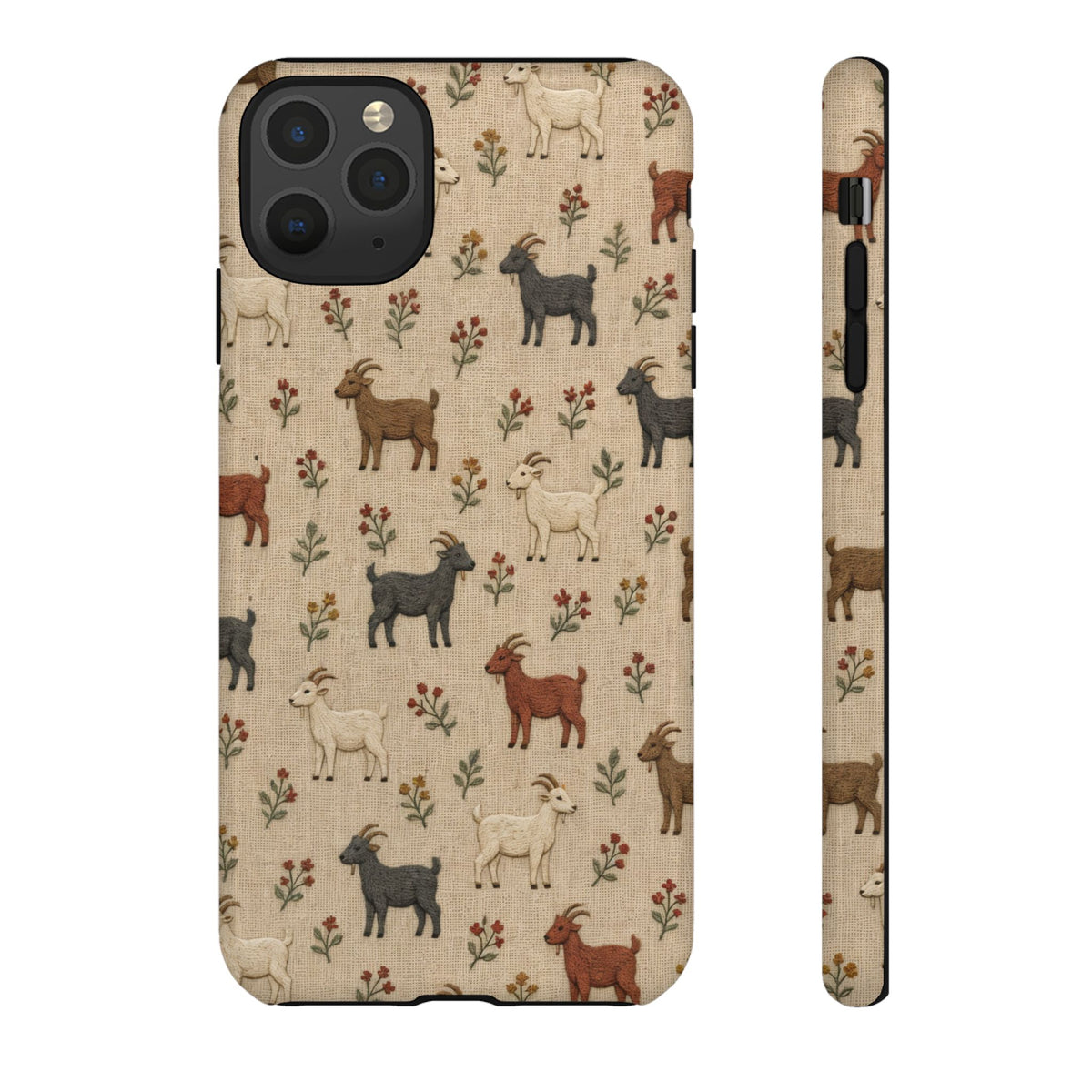 Stitched Goats Tough Case
