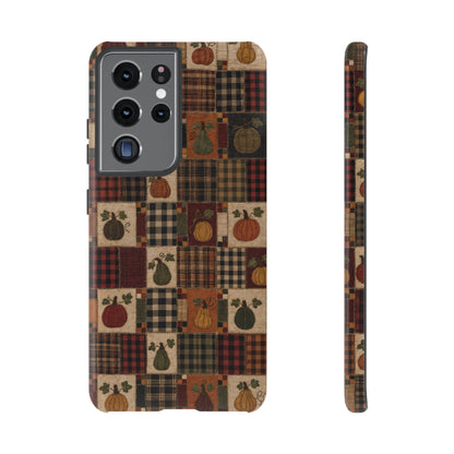 Plaid Pumpkin Tough Case