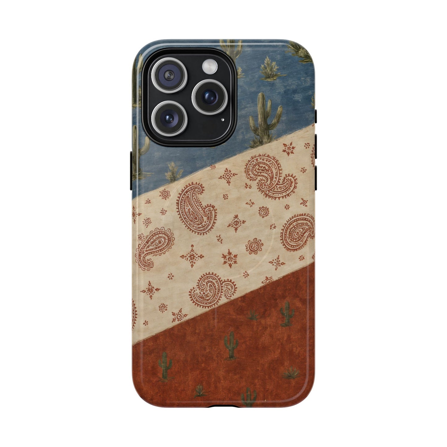 Cactus Denim Swaths Magnetic Case