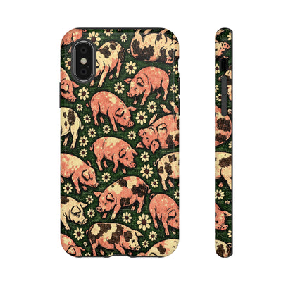 Retro Pigs Tough Case