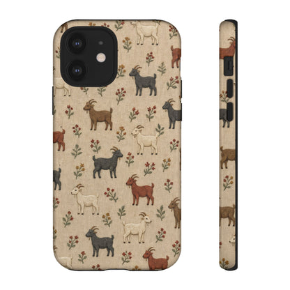 Stitched Goats Tough Case