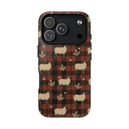 Plaid Sheep Magnetic Case