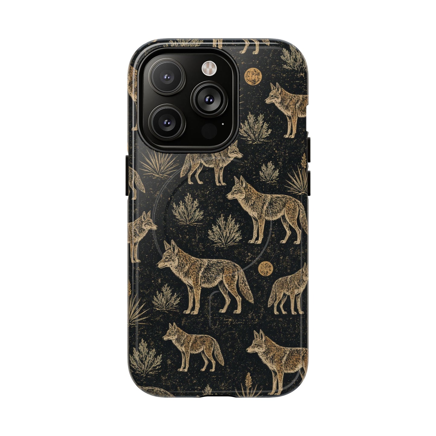 Moonlit Coyote Magnetic Case