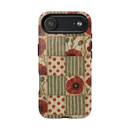 Poppy Patchwork Magnetic Case