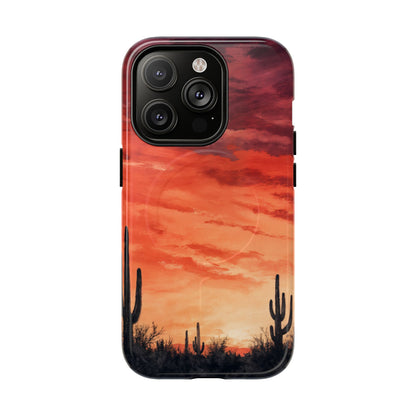 Desert Sunset Swaths Magnetic Case