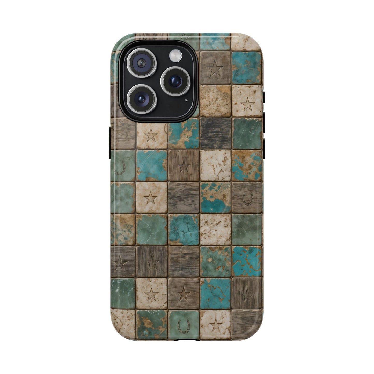 Western Stone Tile Magnetic Case