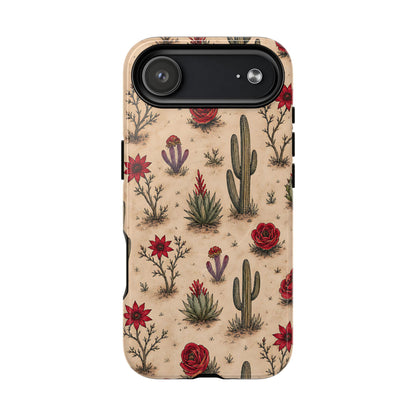 Red Bloom Desert Magnetic Case
